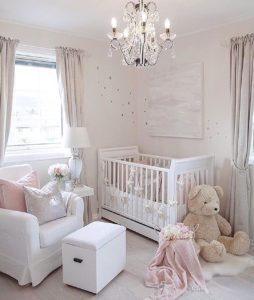 21 Beautiful Baby Girl Nursery Room Ideas - Gazzed